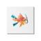 Stupell Industries Goldfish Pet Blue Snorkel Gear Funny Swimming Fish Canvas Wall Art